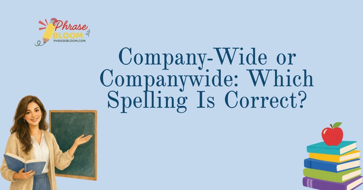 Company-Wide or Companywide