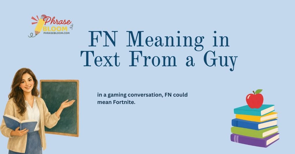 FN Meaning in Text From a Guy