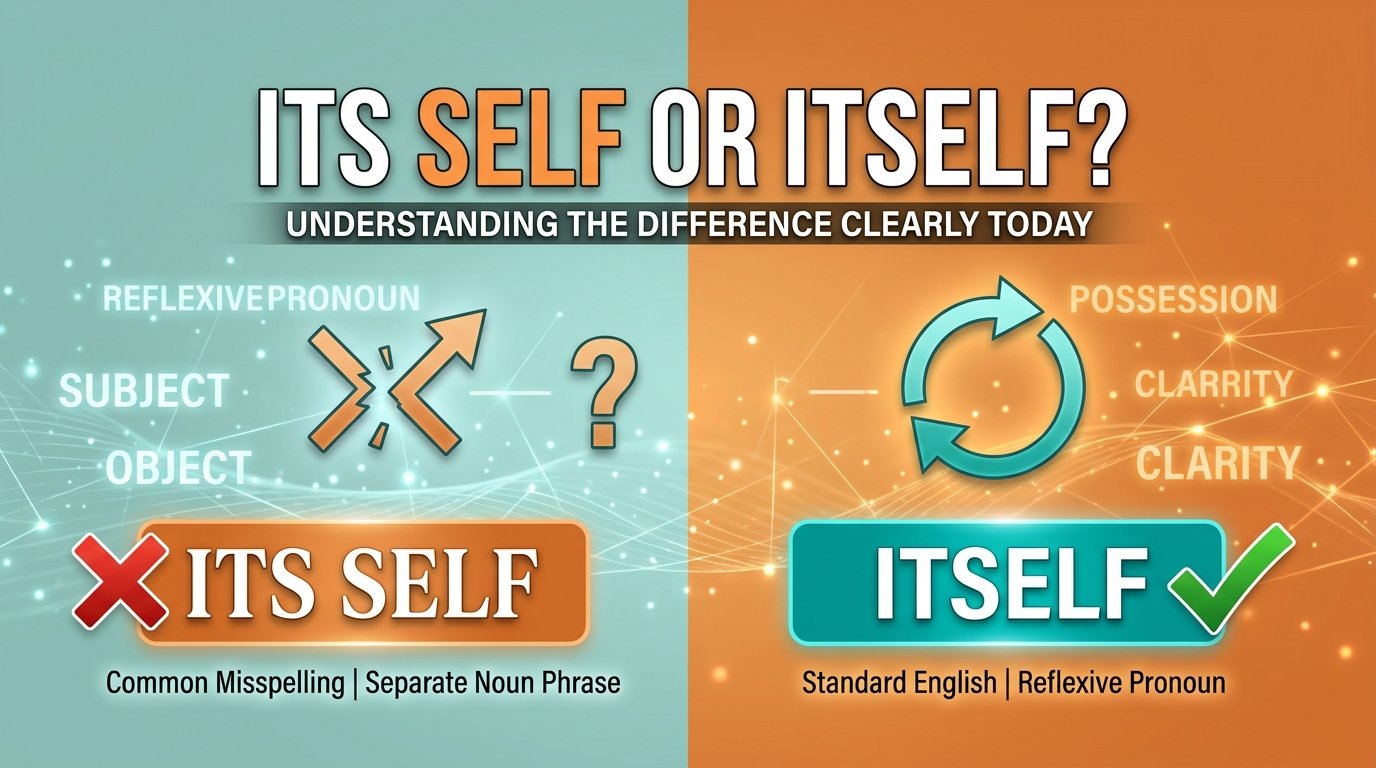 Its Self or Itself