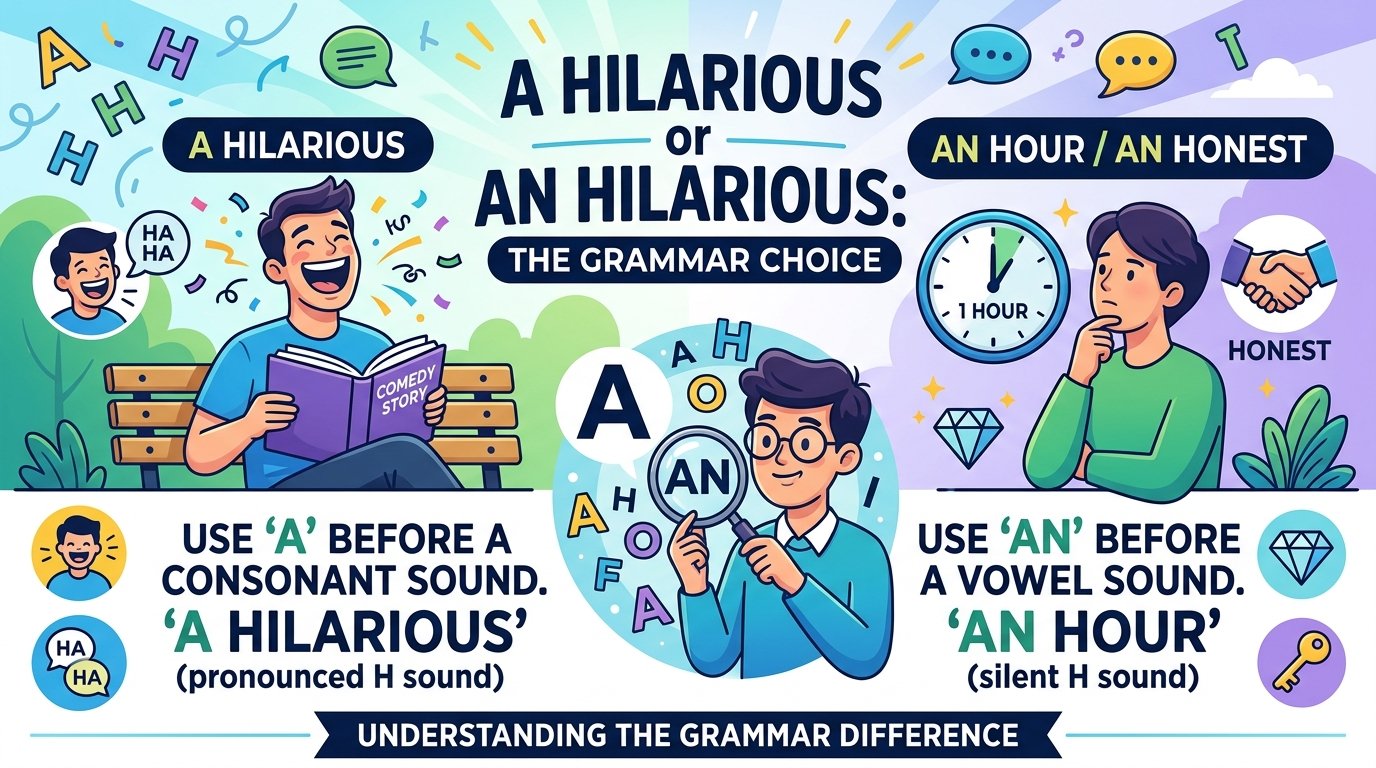 A Hilarious or An Hilarious