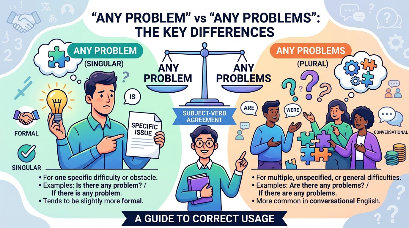 Any Problem or Any Problems