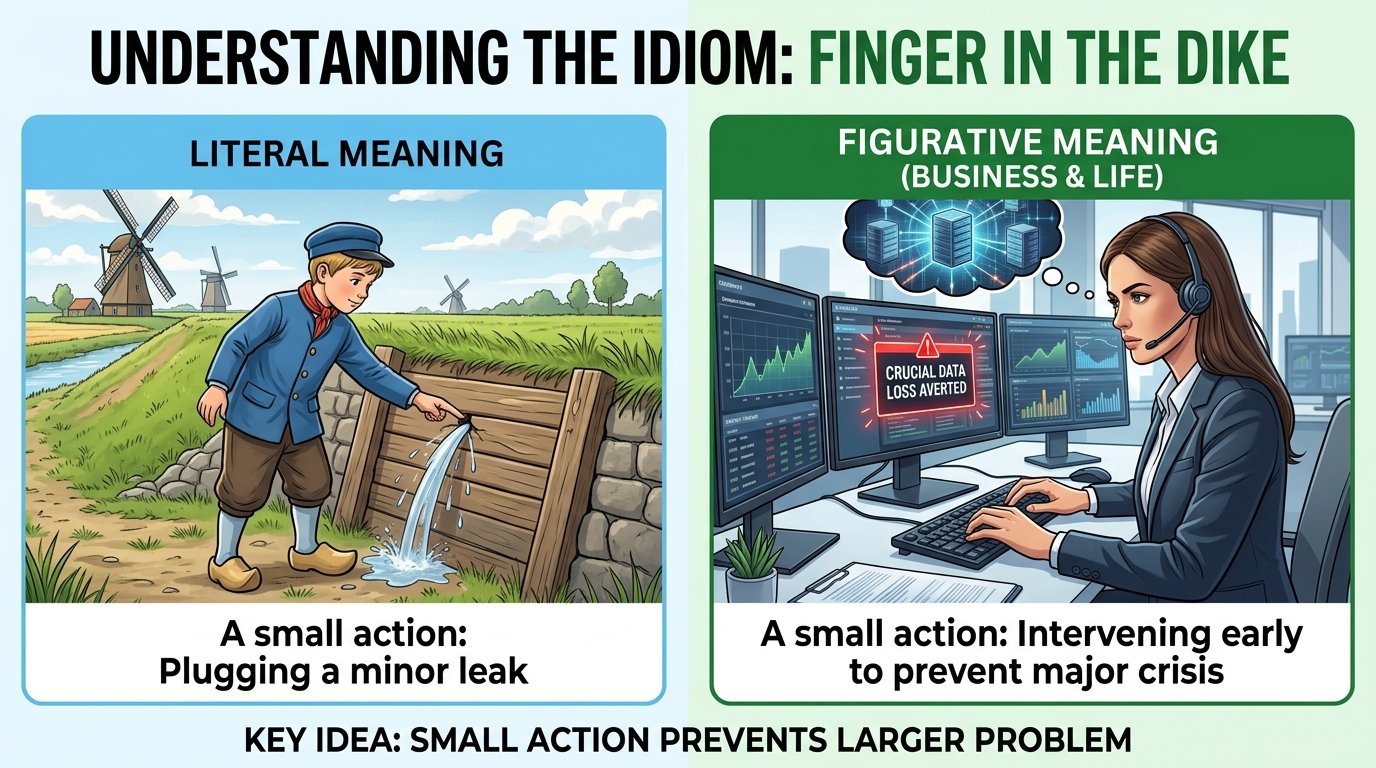 Finger in the Dike