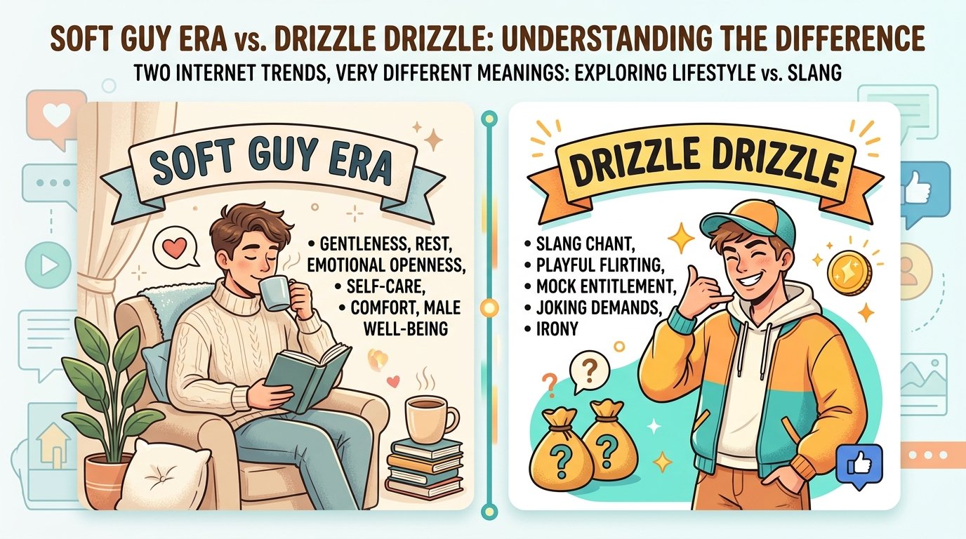 Soft Guy Era Drizzle Drizzle Meaning