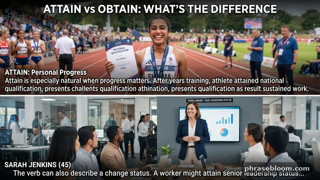 Attain and Personal Progress - Attain vs Obtain: What’s the Difference?