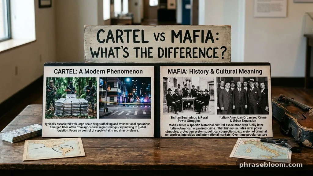 History and Cultural Meaning - Cartel vs Mafia: What’s the Difference?