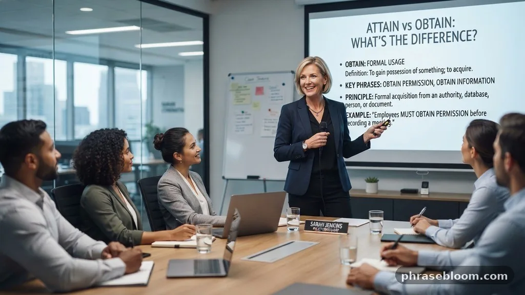 Obtain Permission and Obtain Information - Attain vs Obtain: What’s the Difference?