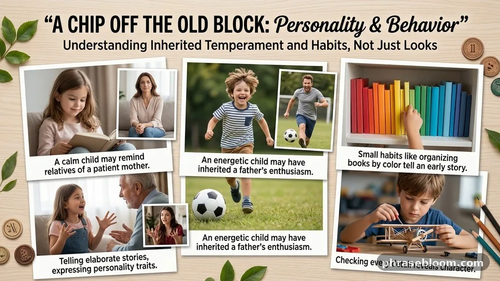 Personality and Behavior - A Chip Off the Old Block: Meaning Explained