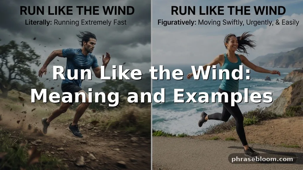 Run Like the Wind: Meaning and Examples