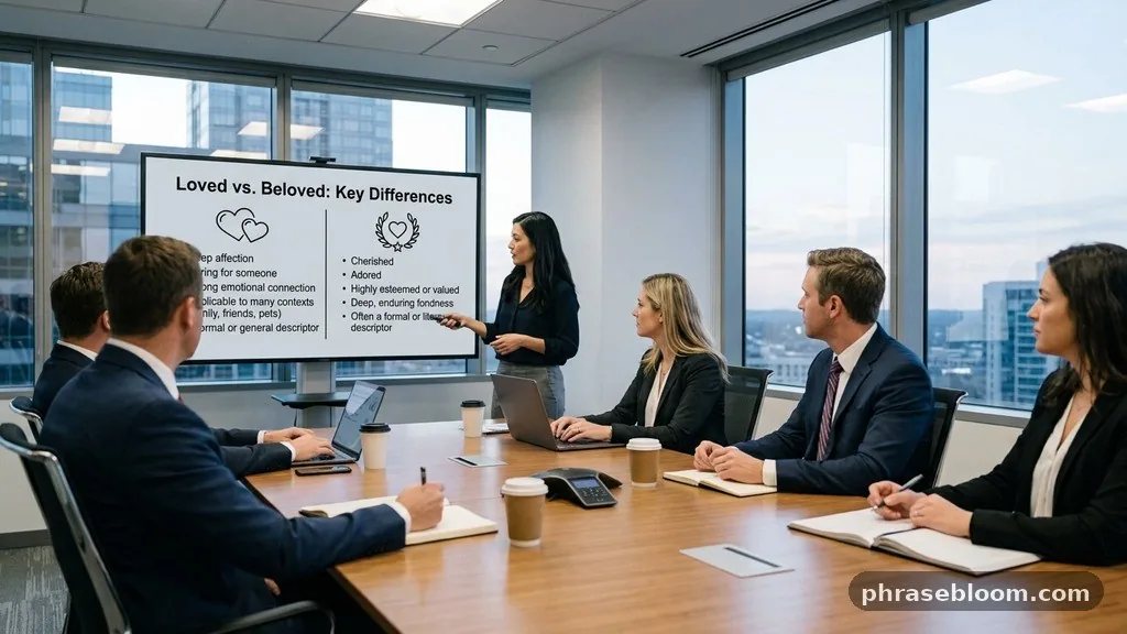 Throughout the company - Beloved vs Loved: What’s the Difference?